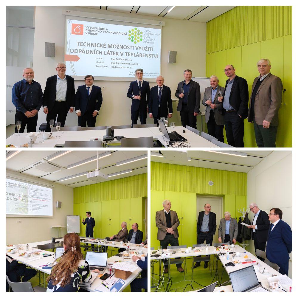 Obhajoba disertační práce