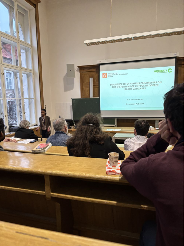 Katalytický seminář PhD studentů.