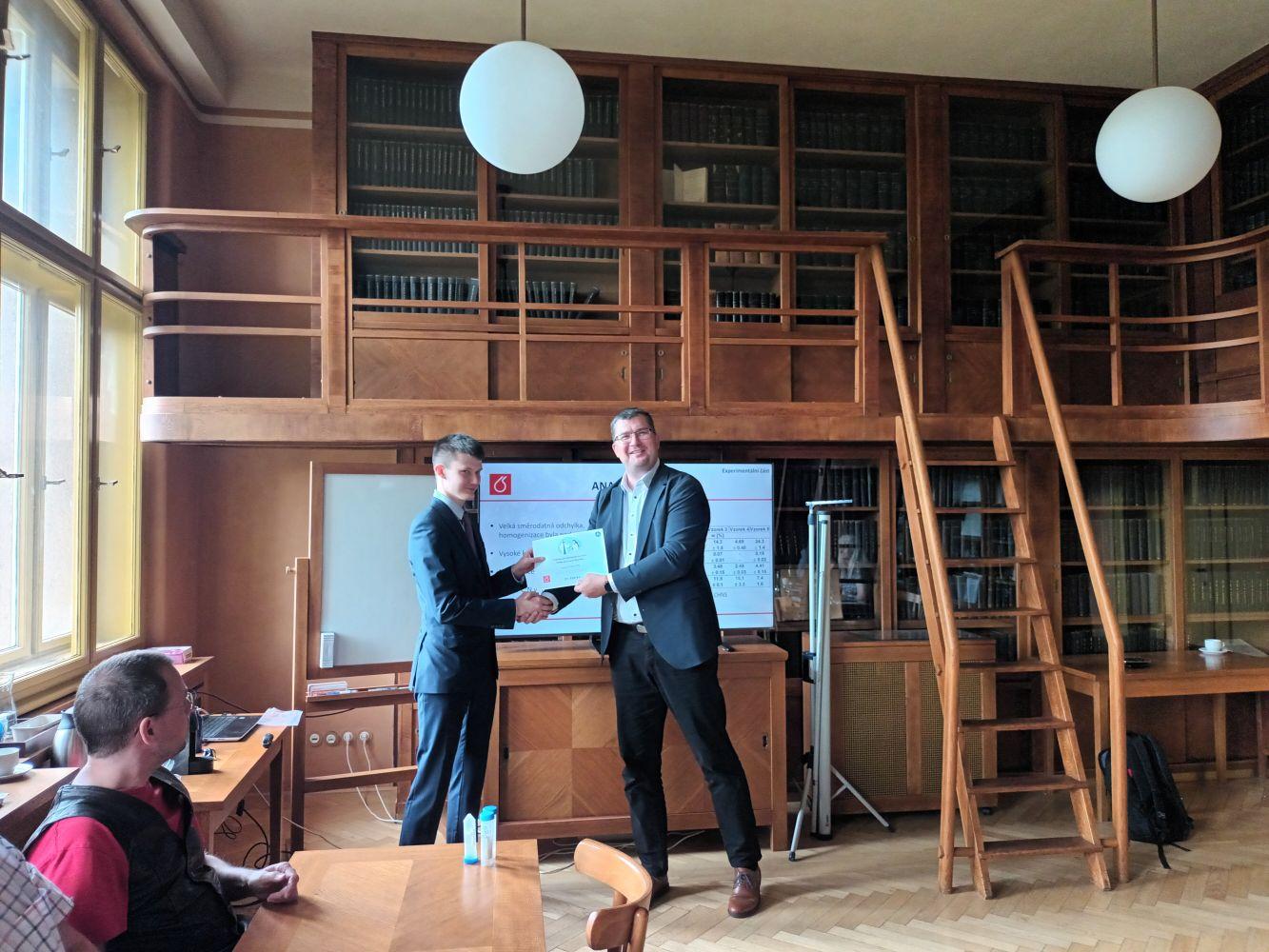 ALS Czech Republic předalo stipendium