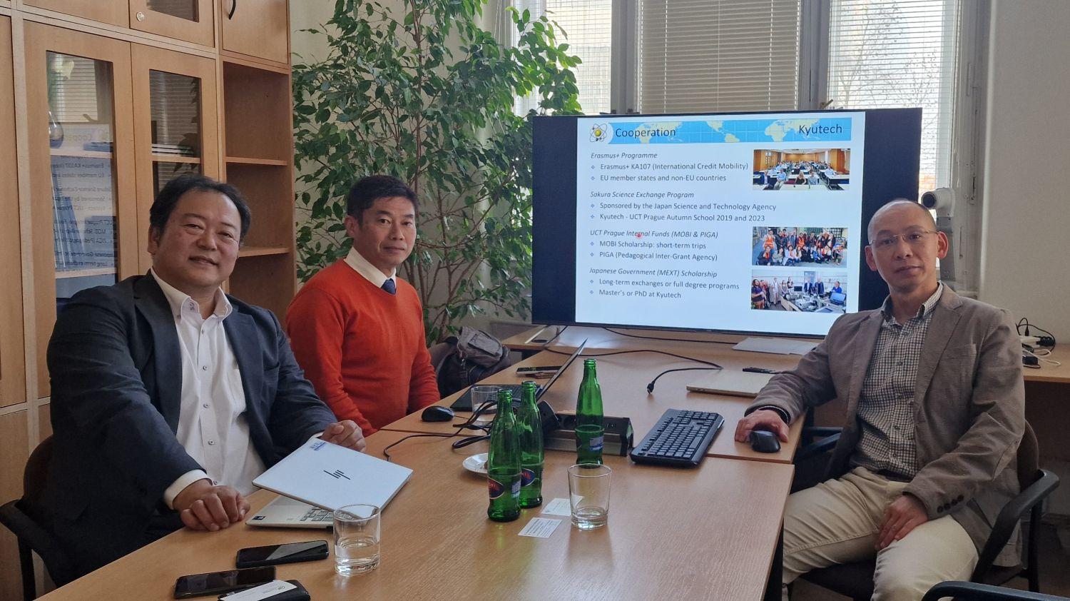 Delegace z Kyushu Institute of Technology